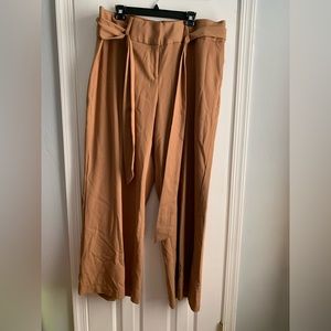 Lane Bryant Wide-Leg Pants With Sash